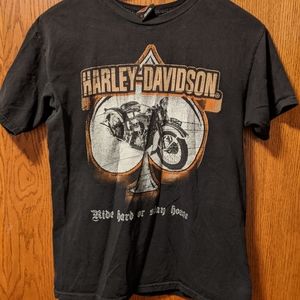 Vintage Harley Davidson t-shirt med Ohio